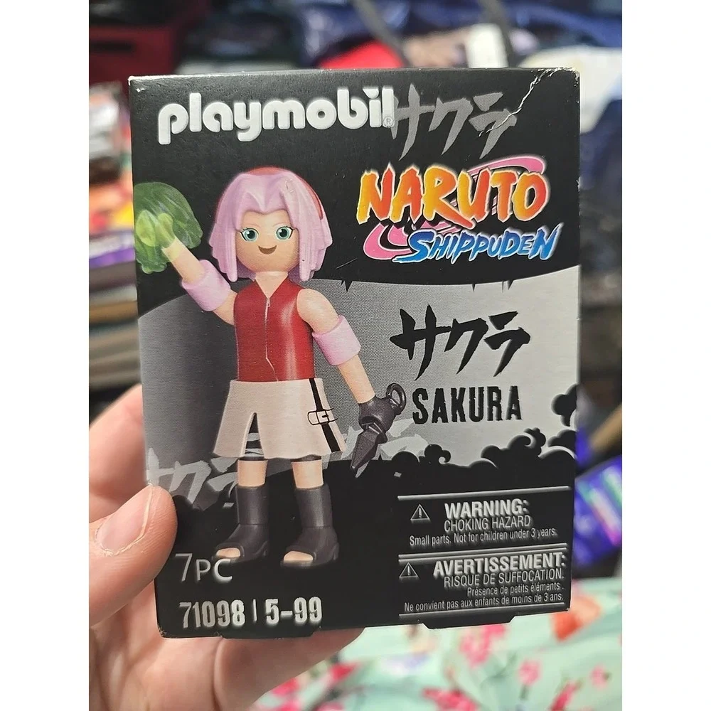 Playmobil Naruto Shippuden Sakura Building Set 71098 5-99 New Sealed 7pc